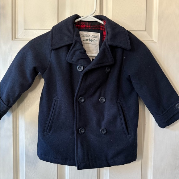 Carter’s Kid’s Peacoat, Size 4 - Picture 1 of 3